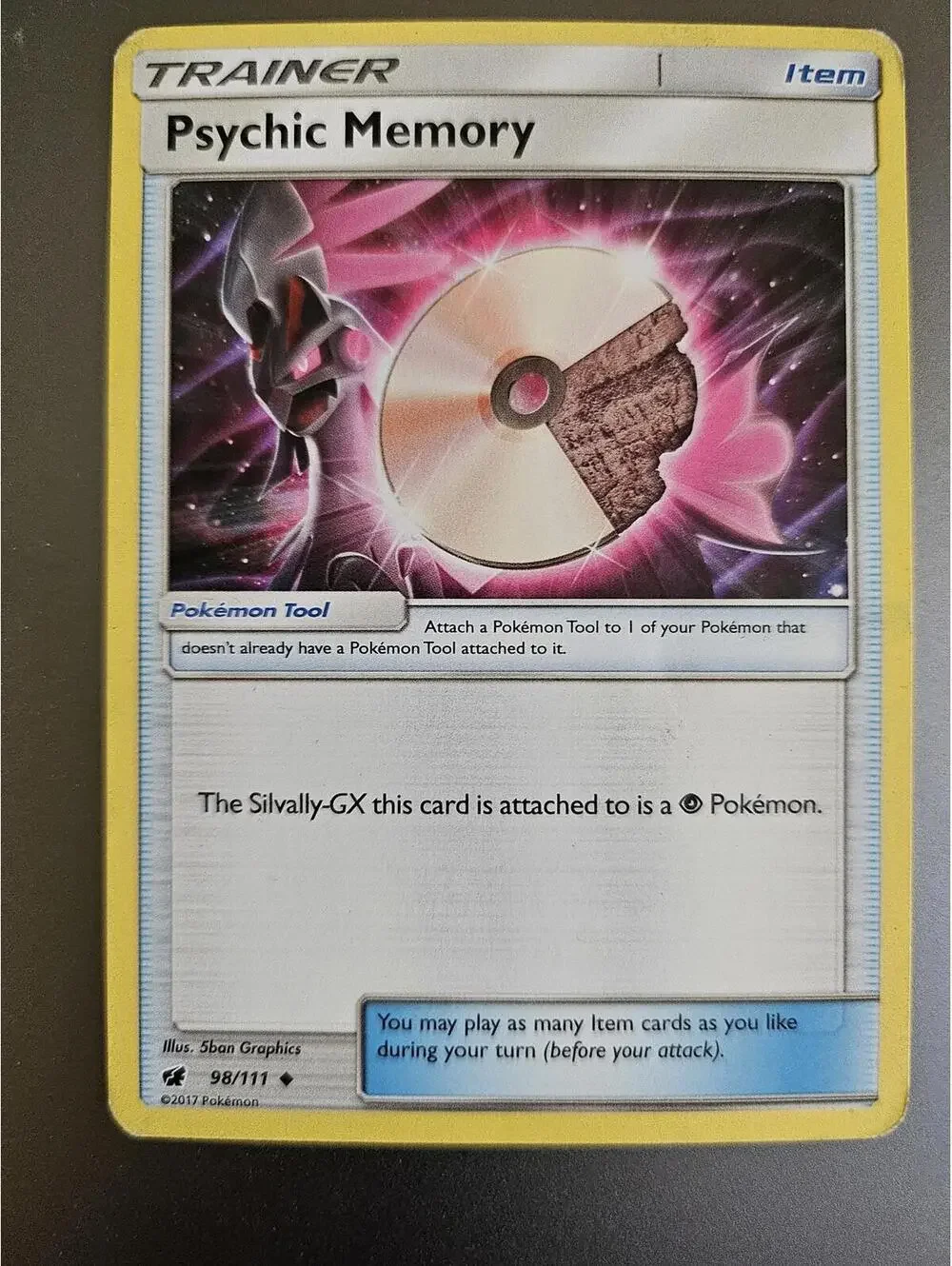 Pokemon Psychic Memory - 98/111 - Uncommon NM-Mint Crimson Invasion